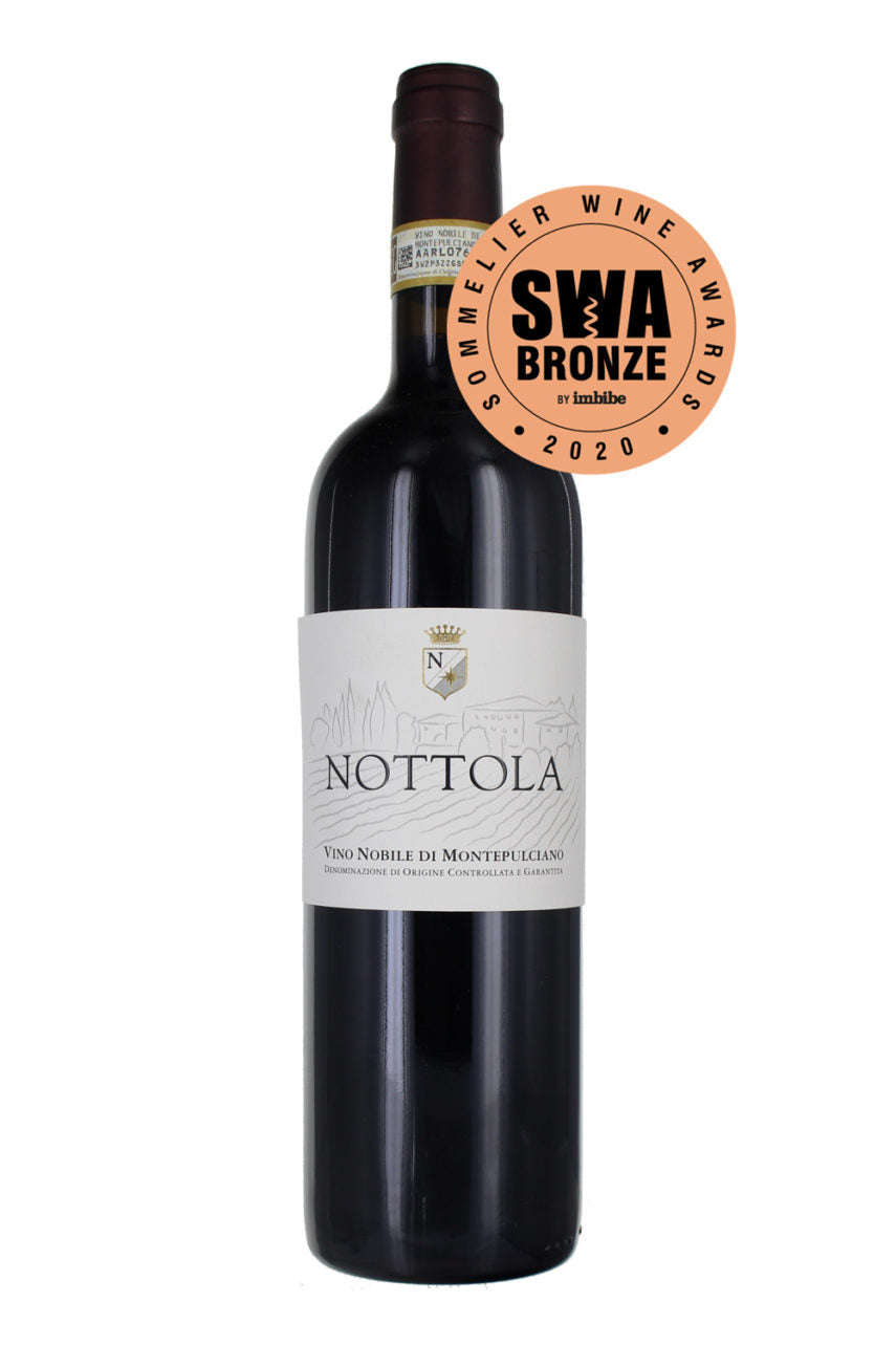 2017 Vino Nobile di Montepulciano Riserva, Origine, Cantina Nottola, Tuscany, Italy