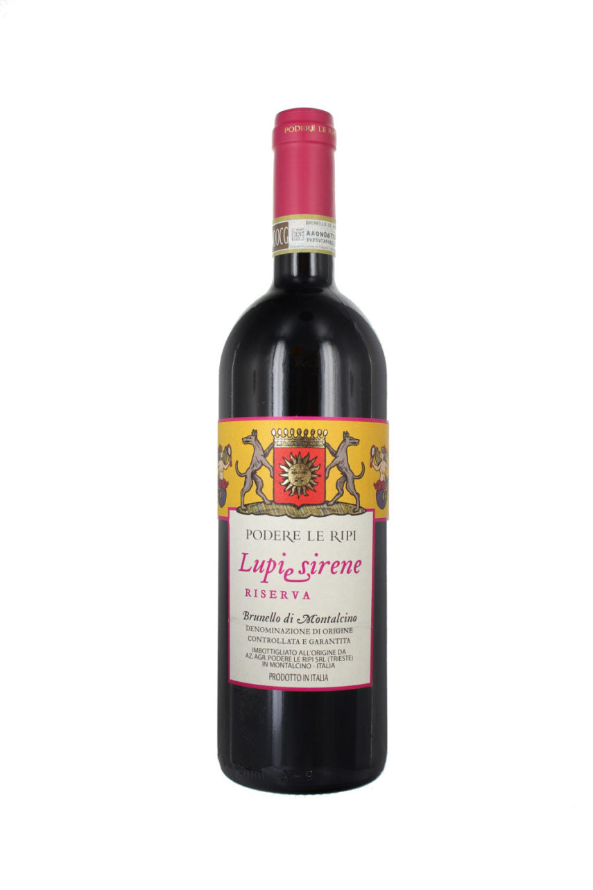 2018 Brunello di Montalcino Riserva, 'Lupi e Sirene', Podere Le Ripi, Tuscany, Italy