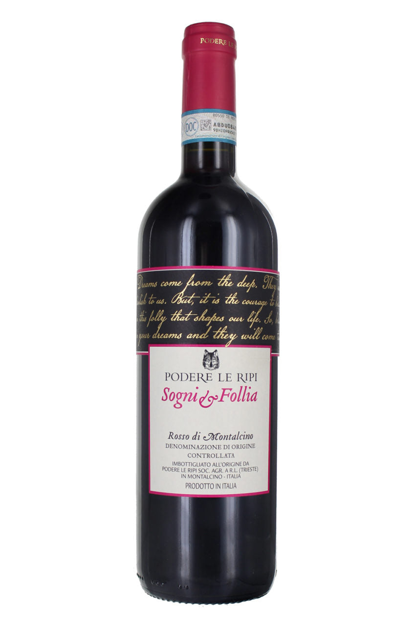 2020 Rosso di Montalcino, 'Sogni e Follia', Podere Le Ripi, Tuscany, Italy