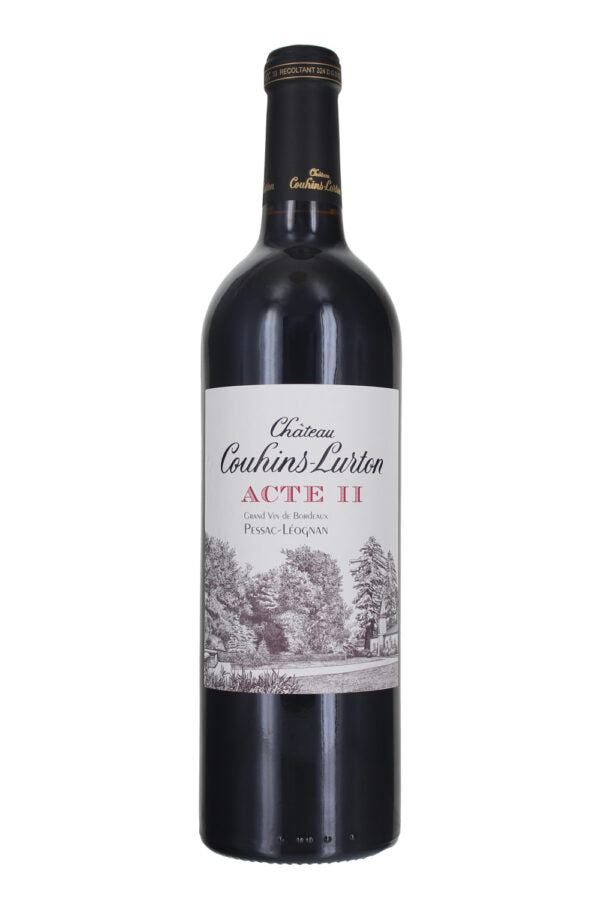 2019 Château Couhins-Lurton Acte II, Pessac-Leognan, Bordeaux, France