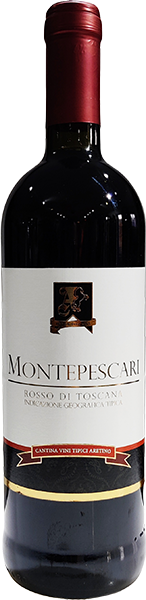Montepescari Rosso Toscano I.G.T. 75cl VINI TIPICI DELL’ARETINO