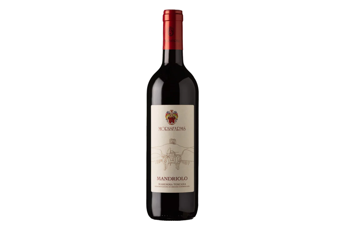 2023 Mandriolo Sangiovese, Morisfarms, Maremma, Tuscany, Italy