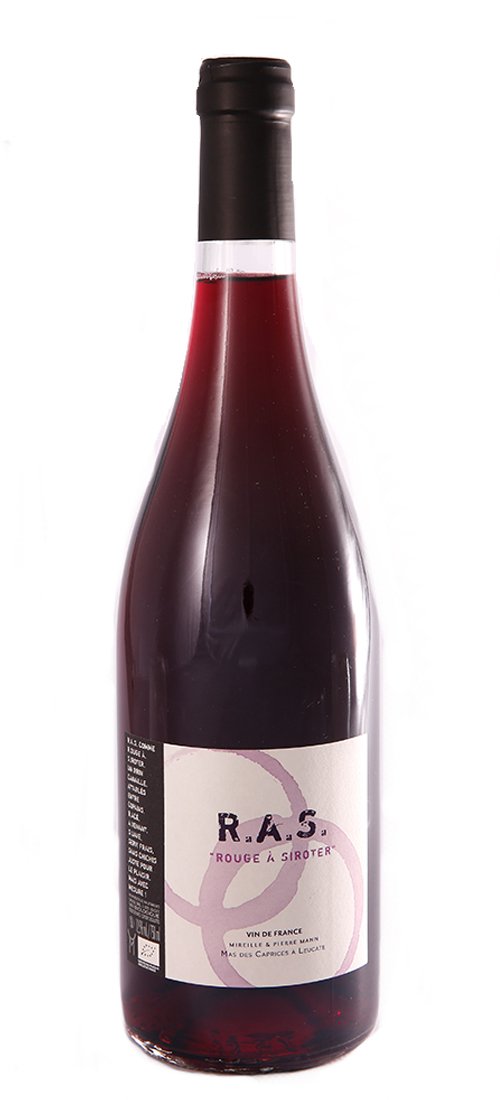 2022 RAS Rouge a Siroter, Biodynamic, Mas des Caprices, Languedoc, France