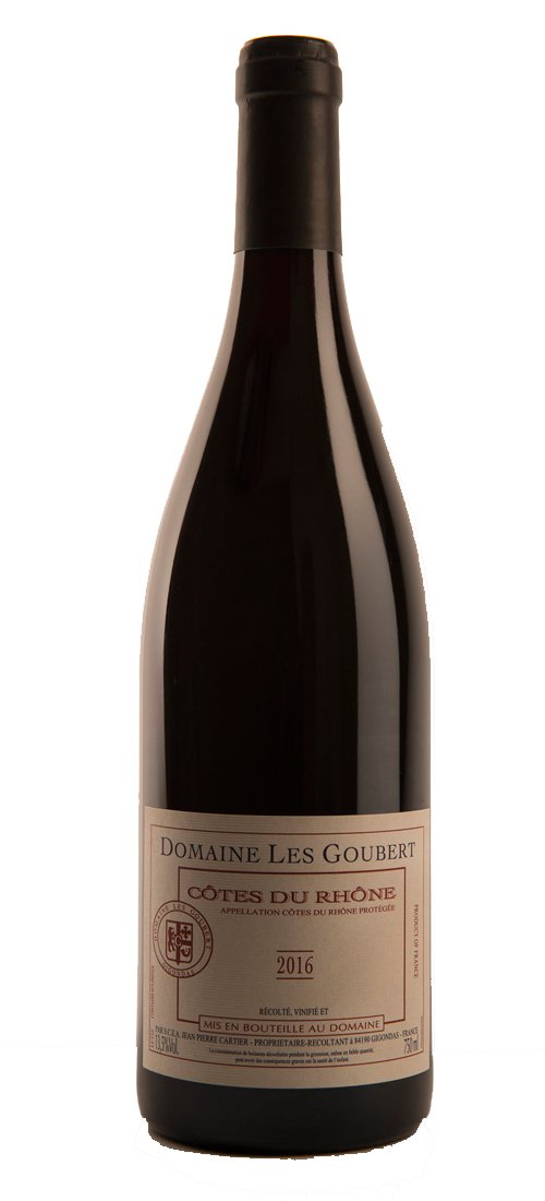 2019 Domaine Les Goubert, Côtes du Rhône, Rhône Valley, France