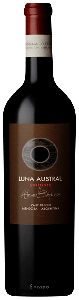 2016 Sintonia' , Biodynamic, Luna Austral, Uco Valley, Mendoza, Argentina