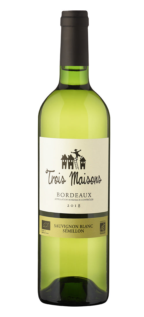 Trois Maisons Blanc, Organic, Bordeaux, France