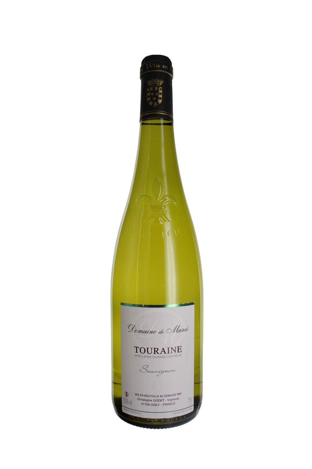 2019 Touraine Sauvignon Blanc, Domaine de Marcé, Loire Valley, France.