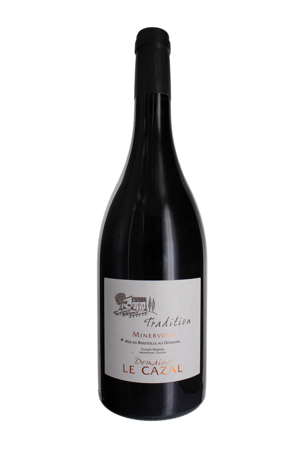 2018 Domaine le Cazal Minervois Tradition, France.