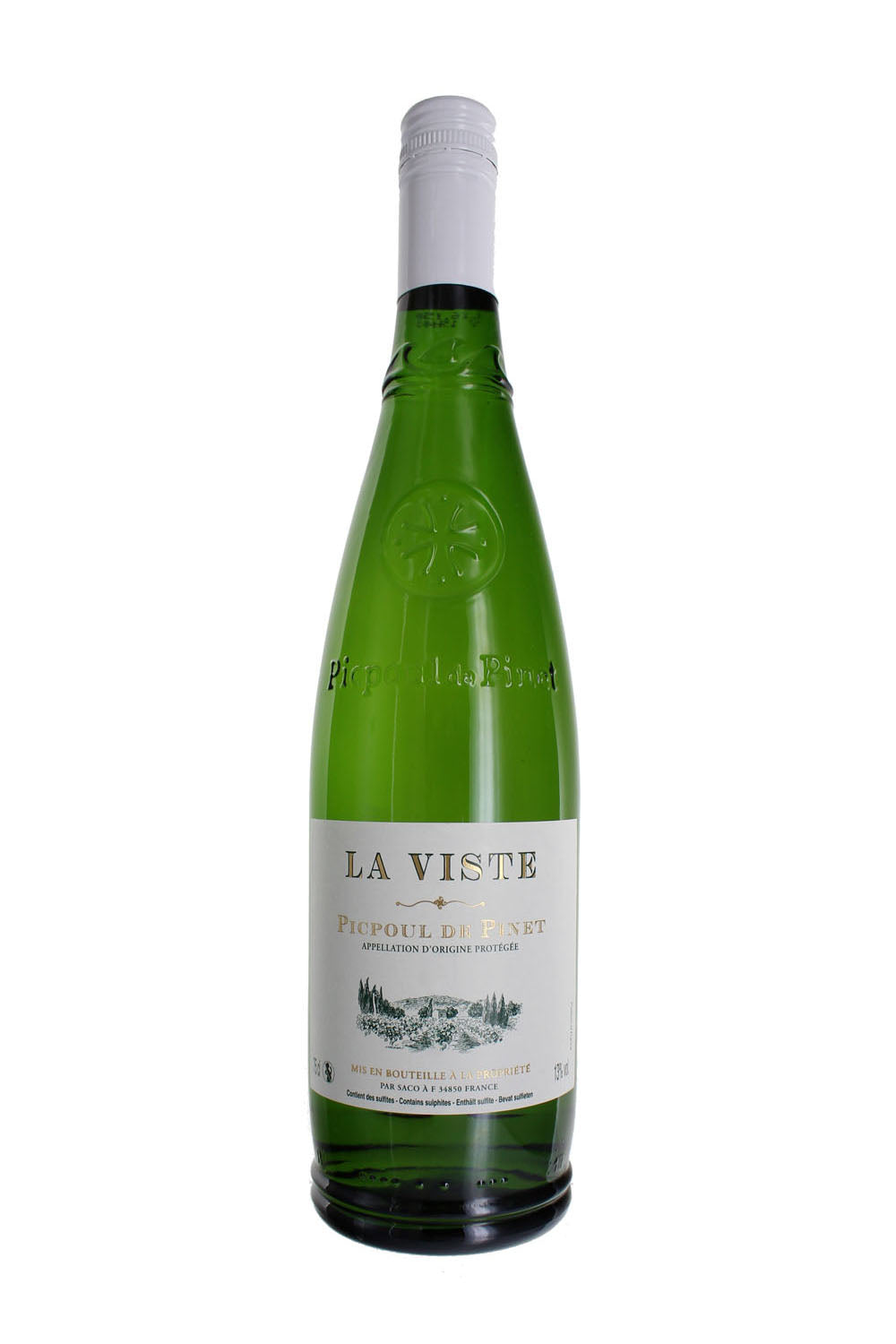 2019 Picpoul de Pinet La Viste, Côteaux du Languedoc, France.