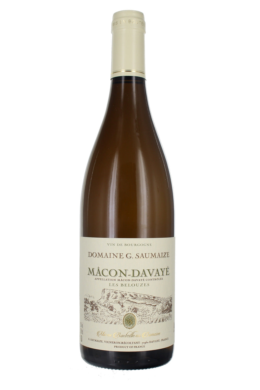 2018 Macon-Davaye, Les Belouzes, Domaine G Saumaize.
