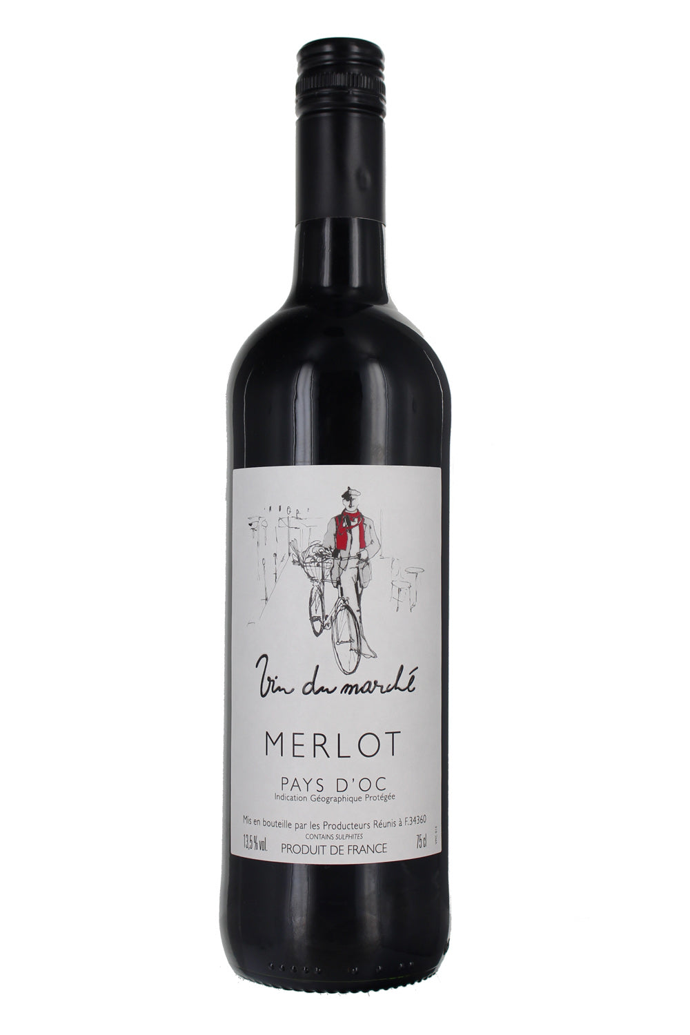 2019 Vin du Marché Merlot, IGP Pays d'Oc, France.