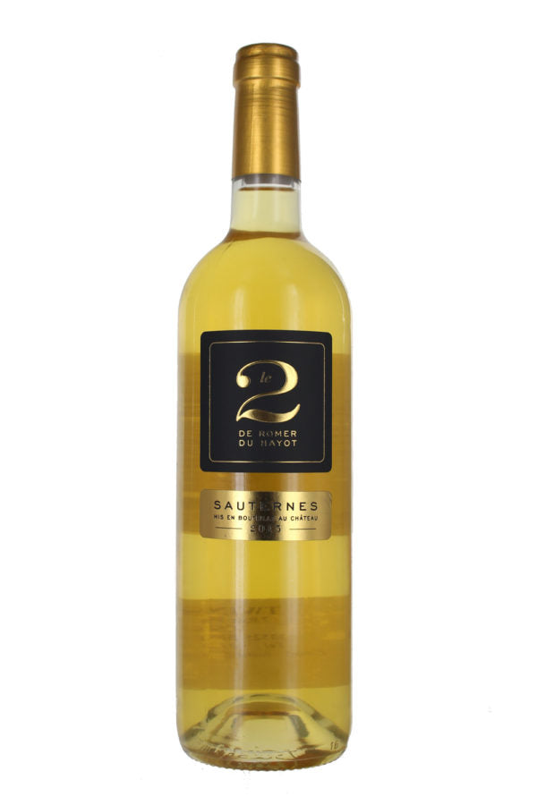 Half Bottle 2015 Le 2 de Romer du Hayot, Chateau Romer du Hayot, Sauternes.