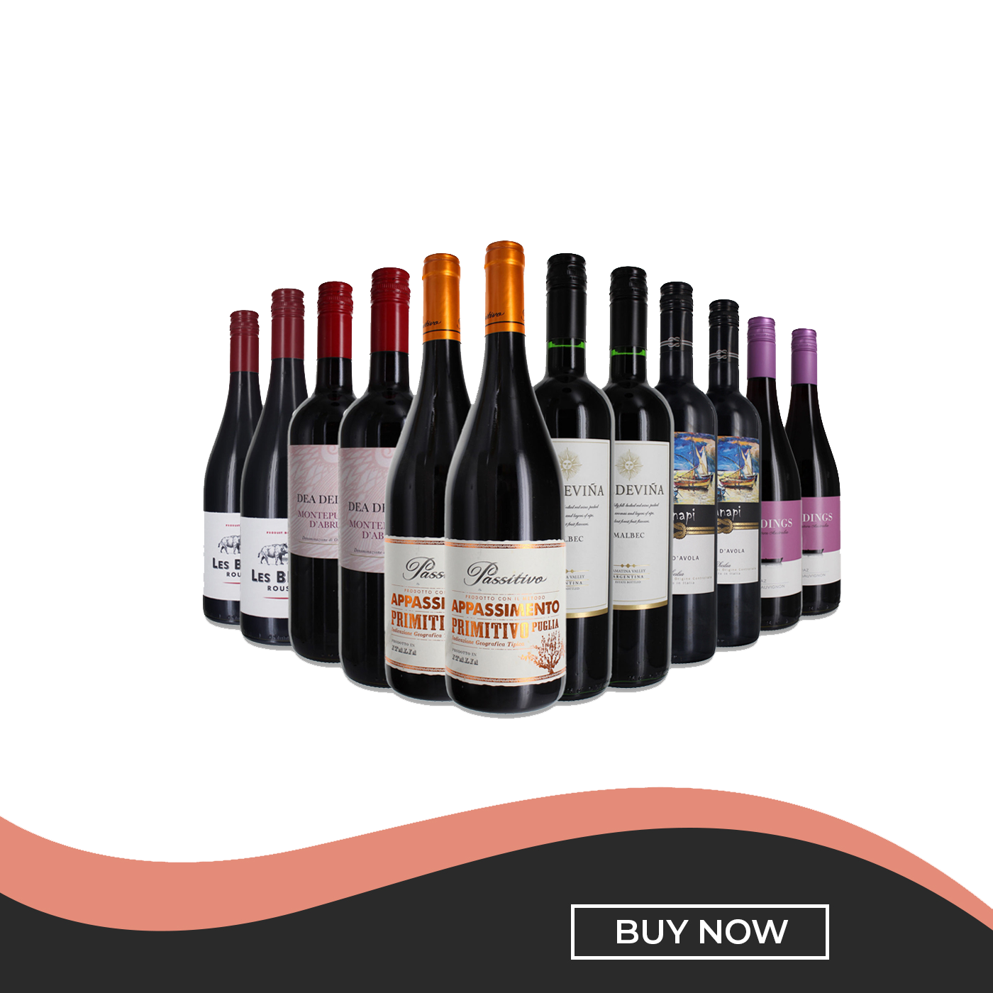 Rich Winter Reds Selection.