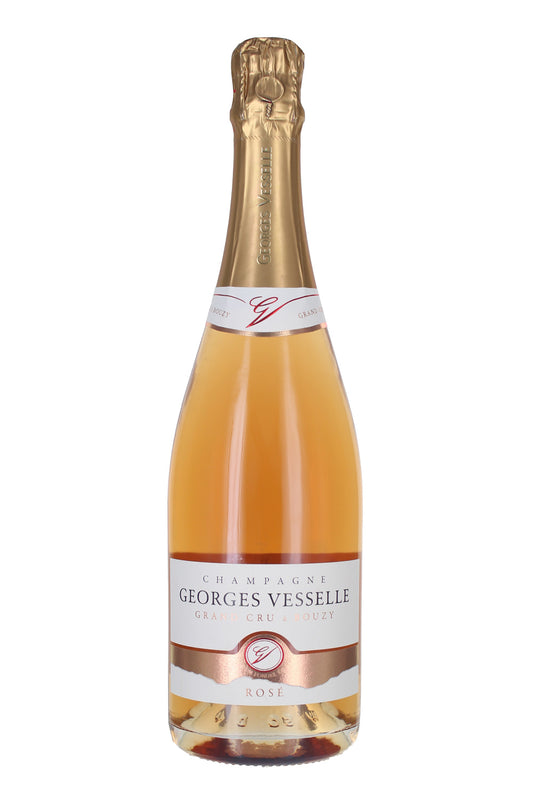 Georges Vesselle Brut Rosé, Grand Cru, Bouzy, Champagne, France