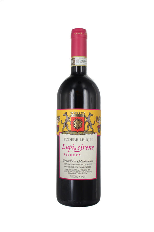 2018 Brunello di Montalcino Riserva, 'Lupi e Sirene', Podere Le Ripi, Tuscany, Italy