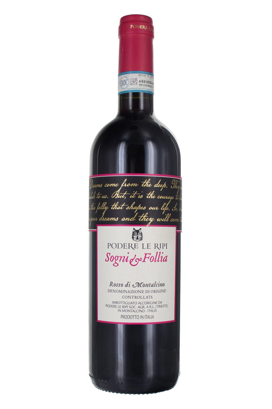 2020 Rosso di Montalcino, 'Sogni e Follia', Podere Le Ripi, Tuscany, Italy