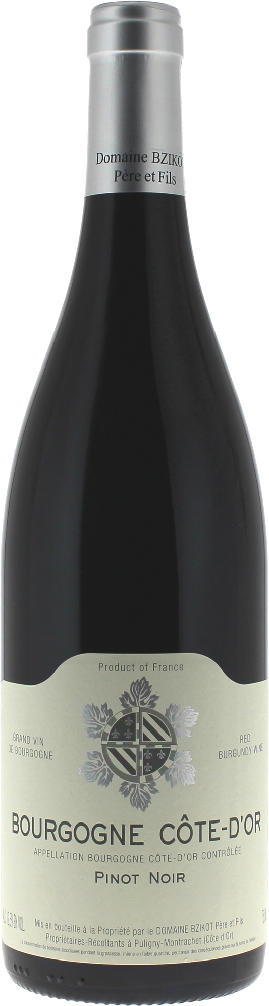 2021 Bourgogne Côte d'Or Pinot Noir, Domaine Sylvain Bzikot, Cote d'Or, Burgundy, France