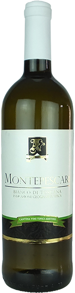 Montepescari Bianco Toscano I.G.T. 75cl VINI TIPICI DELL’ARETINO