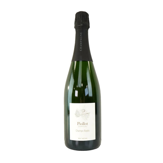 Champagne Piollot Champs Rayes Brut Nature, Organic, Aube, France