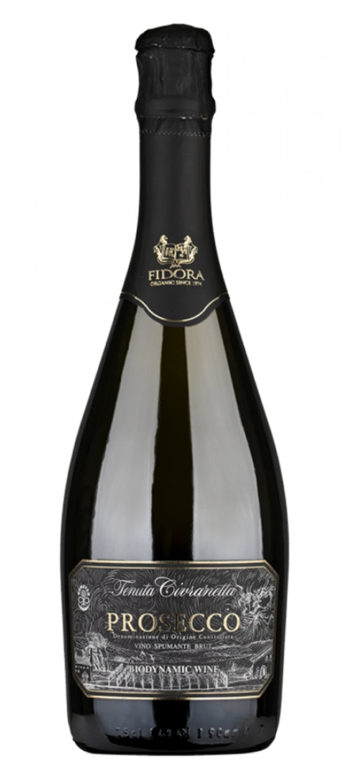 Prosecco Spumante Brut Demeter DOC, Biodynamic, Tenuta Cirvanetta, Fidora, Veneto, Italy