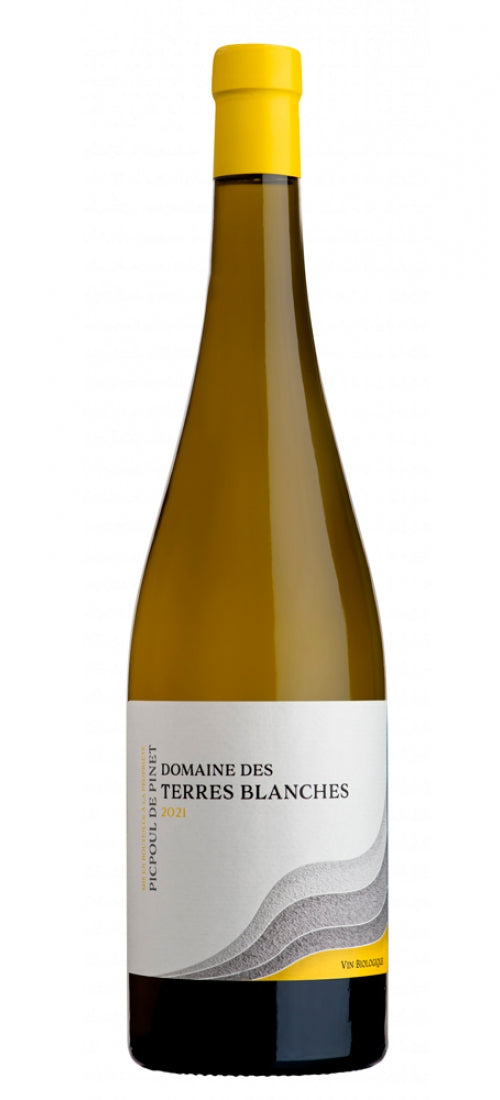2021 Domaine Terres Blanches, Picpoul de Pinet, Languedoc, France, ORGANIC