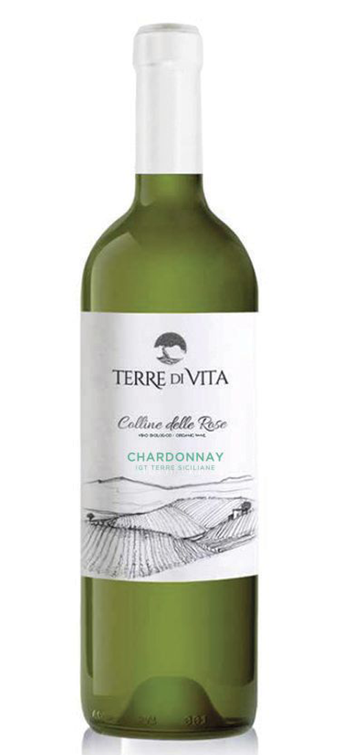 2022 Chardonnay Colline delle Rose, Organic, Terre di Vita, Terre Siciliane, Sicily, Italy