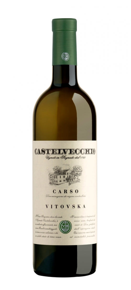 2022 Vitovska, Organic, Castelvecchio, Carso, Friuli, Italy