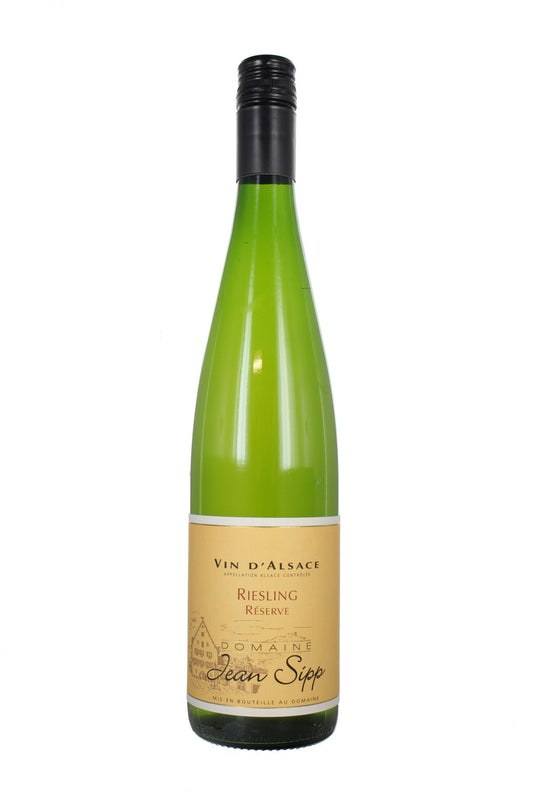 2018 Domaine Jean Sipp, Riesling Reserve,  Ribeauvillé, Alsace, France.