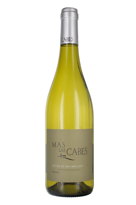 2019 Mas Las Cabes Blanc, J & V Gardiés, Côtes du Roussillon, France.